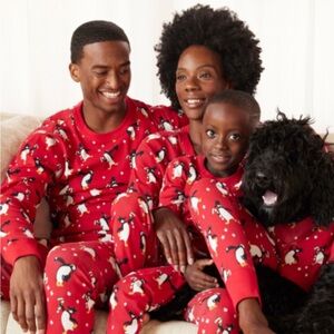 Hanna Andersson Unisex/Men’s Size Medium Penguin Parade Matching Family Pajamas